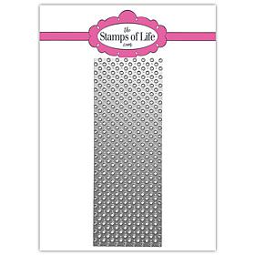 The Stamps of Life Dotted Slimline Panel Die