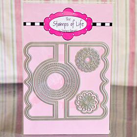 The Stamps of Life Fancy Edge Flip-Its Die Set