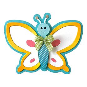 The Stamps of Life Pointed Butterfly Shaped Card Fold-it Die Set