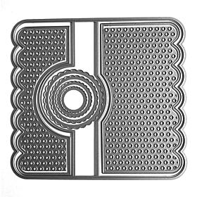 The Stamps of Life Scalloped Edge Circle Flip-It Card Die Set