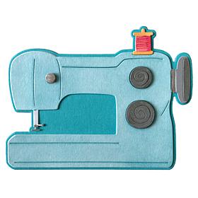 The Stamps of Life Sewing Machine Shaped Card Fold-it Die Set