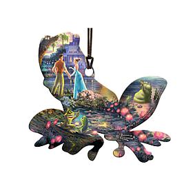 Thomas Kinkade Disney Hanging Print - The Princess and the Frog