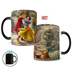 Thomas Kinkade Disney Snow White Dancing Heat-Sensitive Morphing Mug
