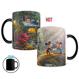 Thomas Kinkade Disney Sweetheart Bridge Heat-Sensitive Morphing Mug