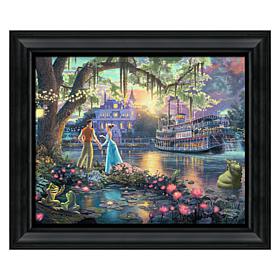 Thomas Kinkade Disney The Princess and the Frog - 16" x 20" Brushst...