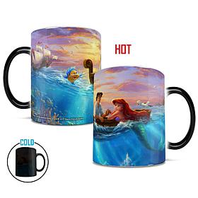Thomas Kinkade Little Mermaid Falling in Love Heat-Sensitive Mug