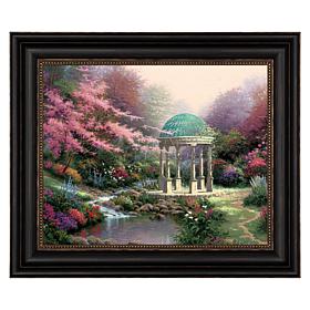 Thomas Kinkade Pools of Serenity - 22" x 26.5" Brushstroke Vignette...