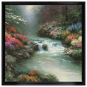 Thomas Kinkade© Studios "Beside Still Waters" Framed Wrapped Canvas