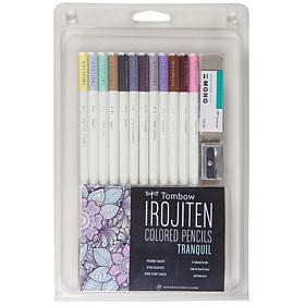 Tombow Irojiten Colored Pencil Set 12-pack - Tranquil