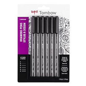 Tombow MONO Drawing Pens 6-pack