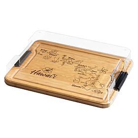 Totally Bamboo Flip, Serve & Store State-Themed Charcuterie Board