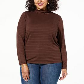 Tower Hill by Christie Brinkley Mock Neck Top