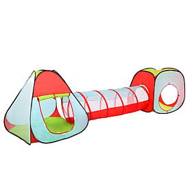 Toy Time Kids Pop Up Tent, Cube and Tunnel