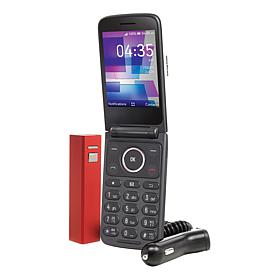 Tracfone TCL Flip 3 Bundle with 1200 Talk/Text/Data 1-Year Plan