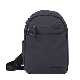 Travelon Anti-Theft Metro Sling/Navy Heather