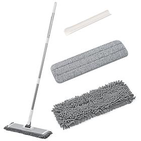 True & Tidy Heavy-Duty Wet and Dry Sweeper Mop