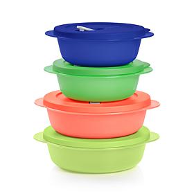 Tupperware® 8-piece CrystalWave Round Food Storage Set