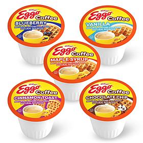 Two Rivers Eggo 72-count Variety Waffle Flavor Coffee K-Cups