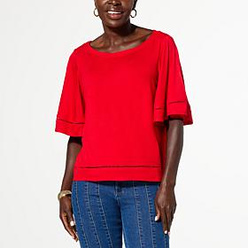 TWRHLL by Christie Brinkley Bell Sleeve T-Shirt