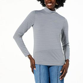 TWRHLL by Christie Brinkley Mock Neck Top