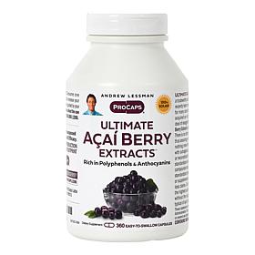 Ultimate Acai Berry Extracts - 360 Capsules