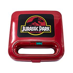 Uncanny Brands Jurassic Park Grilled Cheese/Panini Press, Opens 180º