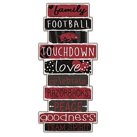 University of Arkansas Celebrations Stack 24" Sign 