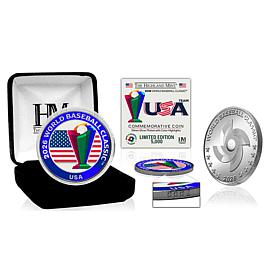 USA World Baseball Classic 2026 Silver-Plated Coin