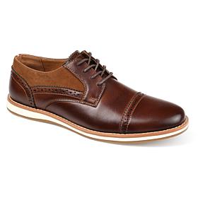 Vance Co. Men's Griff Cap Toe Brogue Derby
