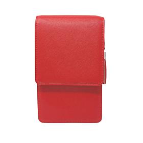 Vegan Saffiano Leather Crossbody Purse