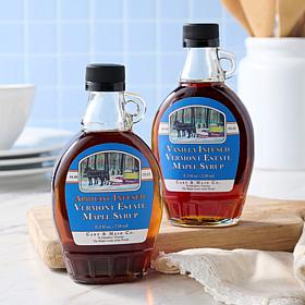 Vermont Estate Maple Syrup Apricot & Vanilla Infused