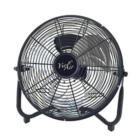 Vie Air 12 Inch High Velocity All Metal Tilting 3 Speed Floor Fan