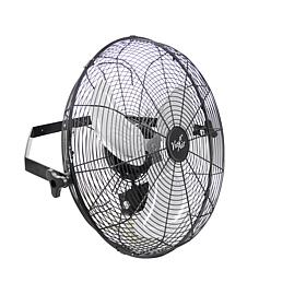 Vie Air Dual Function 18 Inch Wall Mountable Tilting Floor Fan with...