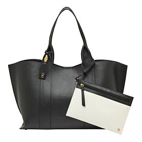 Vince Camuto Ellah Leather Tote Bag with Wristlet