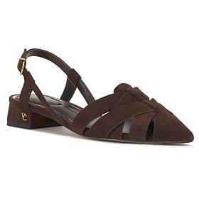 Vince Camuto Leather Elevated Dress Flat 