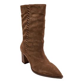 Vince Camuto Lorrys Suede or Leather Mid-Calf Bootie