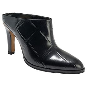 Vince Camuto Solene Leather Mule Heeled Dress Shoe