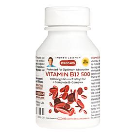 Vitamin B12-500 - 60 Capsules
