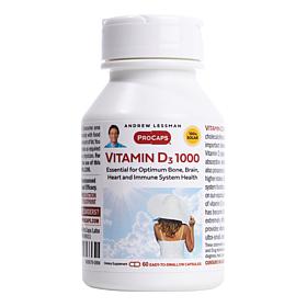 Vitamin D3-1000 - 60 Capsules
