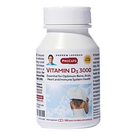 Vitamin D3-3000 - 180 Capsules