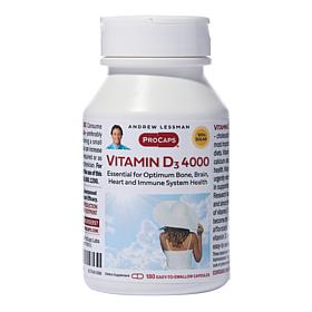 Vitamin D3-4000 - 180 Capsules