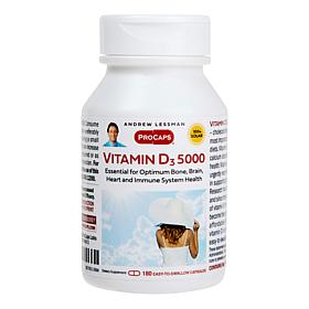 Vitamin D3-5000 - 180 Capsules