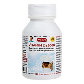 Vitamin D3-5000 - 60 Capsules