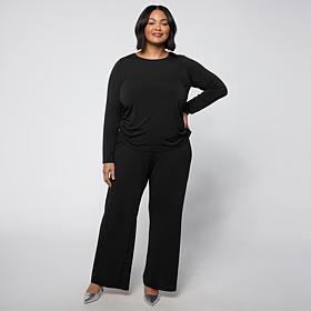 Vivica A. Fox Collection 2-Piece Palazzo Pant Set