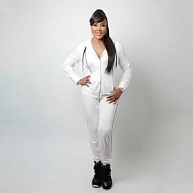 Vivica A. Fox Collection Terry Knit Pull-On Jogger