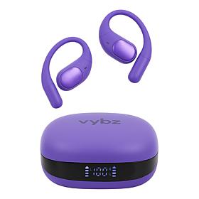 VYBZ Open-Ear Wireless Headphones with Charging Case