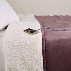 W&C Plush Heated Blanket Twin
