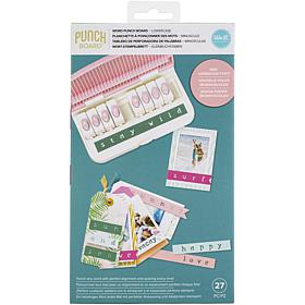 We R Makers Word Punch Board - Lowercase