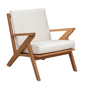 Well Traveled Living Oslo Wooden Armchair