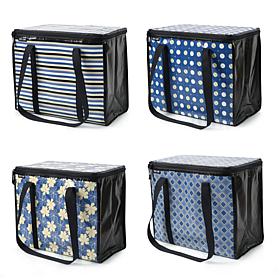 West Loop 4-Pack Insulated Leak-Proof Super Shoppers 